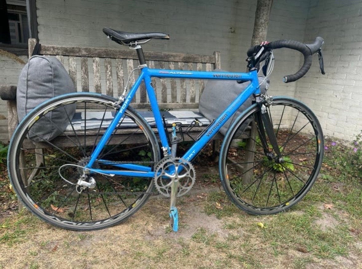 Vermeulen racefiets, framemaat 56, goed onderhouden, 53 tot 57 cm, Ophalen, Gebruikt, Overige merken