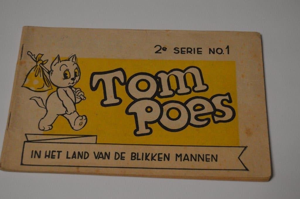 Tom Poes in het land van de blikken mannen., Ophalen of Verzenden