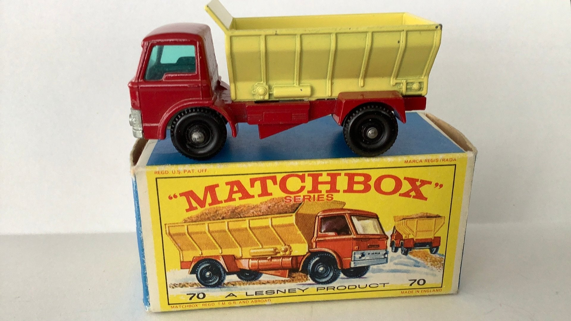 Matchbox 70 Grit-Spreading Truck, Ophalen of Verzenden, Bus of Vrachtwagen, Matchbox