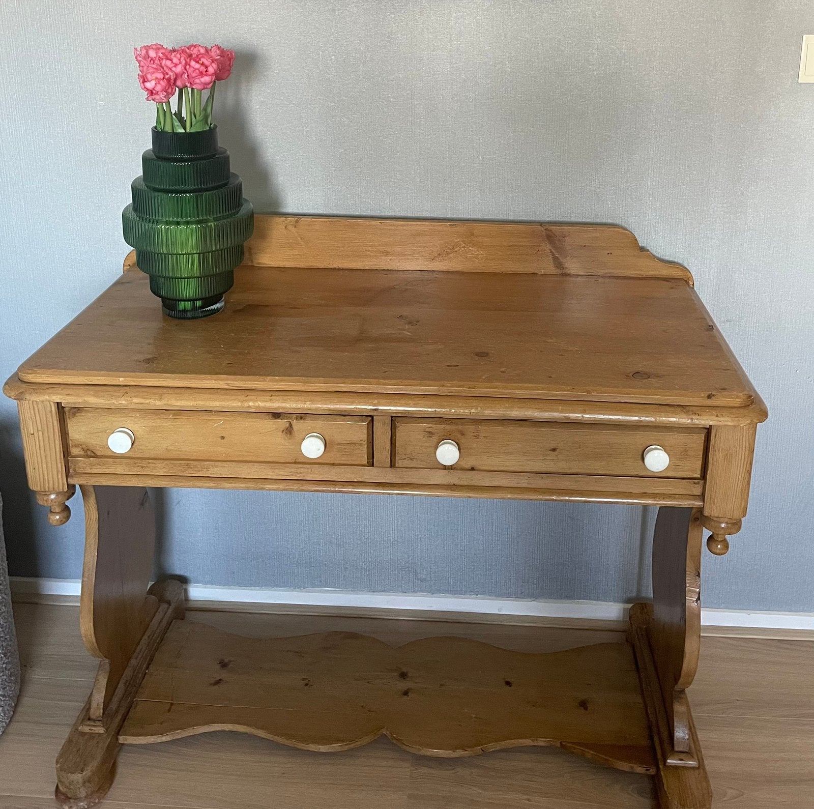Grenen kaptafel, Ophalen, Gebruikt, Antiek Grenen