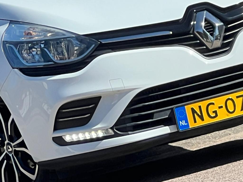 Renault Clio 0.9 TCe Zen - Blanc Glacier - Cruise/Nav/LMV/AC, Auto's, Renault, Voorwielaandrijving, 898 cc, Stof, Gebruikt