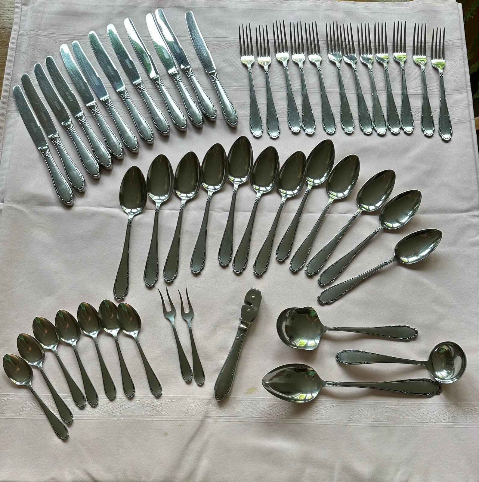 Vintage uitgebreide bestekset - Gero Zilmeta 517, Antiek en Kunst, Ophalen of Verzenden