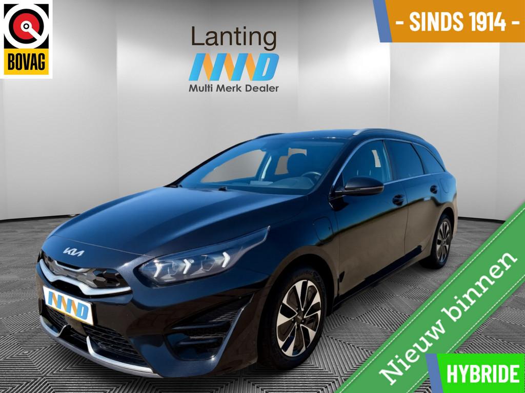 Kia Ceed Sportswagon 1.6 GDI PHEV DynamicPlusLine Automaat, Auto's, Gebruikt, Met garantie (alle), Zwart, 1508 kg