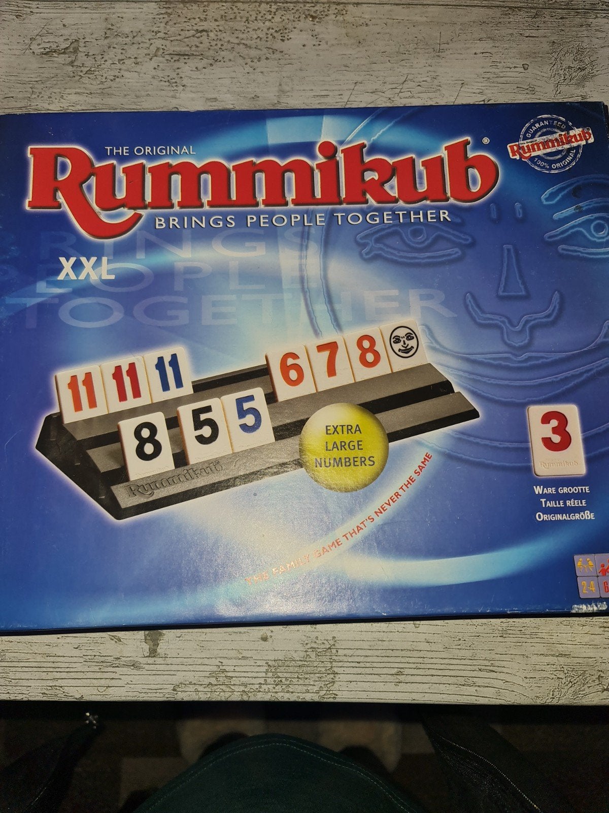Rummikub XXL - Het originele familiespel, Een of twee spelers, Ophalen of Verzenden, Gebruikt, Goliath