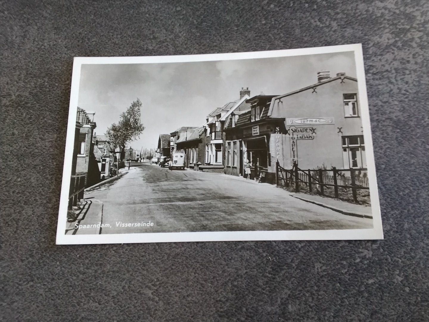 Spaarndam Visserseinde 1960, Ophalen of Verzenden, 1940 tot 1960, Ongelopen, Noord-Holland