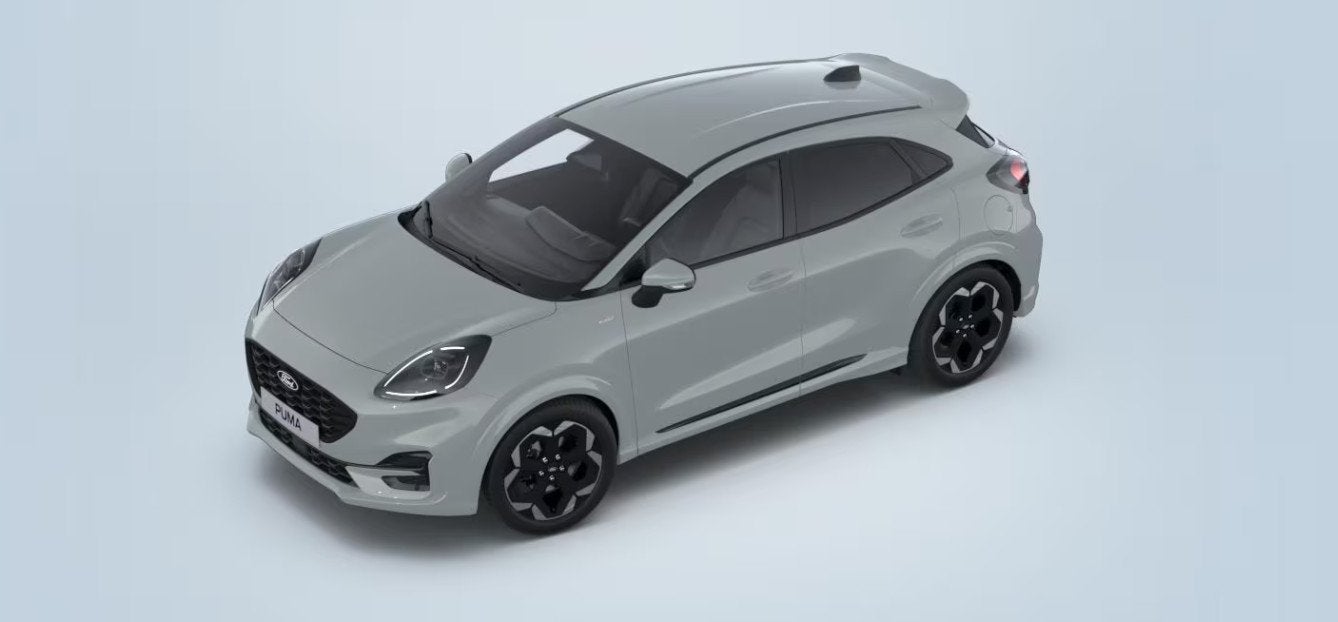 Ford Puma 1.0 EcoBoost Hybrid ST-Line X | NIEUW | Tot €500, Auto's, 12 maanden, 125 pk, Puma, Leder en Stof