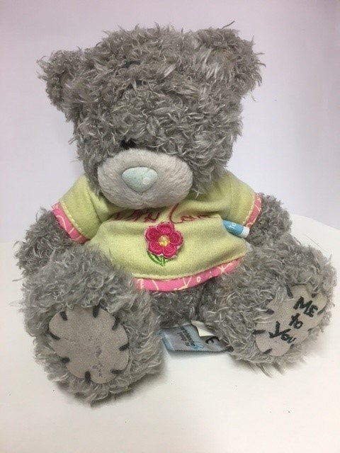 Me To You Beer  met Gele Trui en Bloem, Verzamelen, Beren en Cherished Teddies, Ophalen of Verzenden, Zo goed als nieuw, Stoffen beer