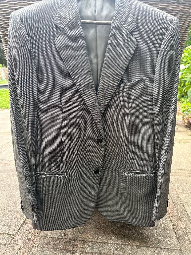 Corneliani jasje colbert maat 52R grijs 100% virgin wool, Kleding | Heren, Kostuums en Colberts, Maat 52/54 (L), Corneliani, Ophalen of Verzenden