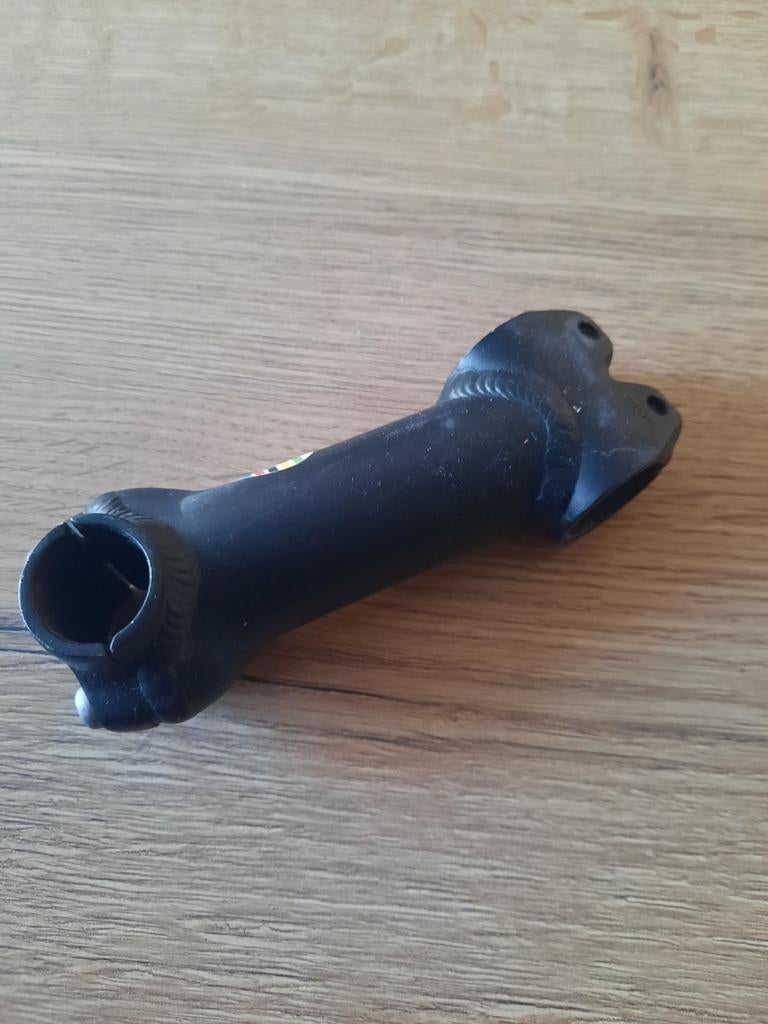 Zwart fietsstuurpen met UCI-sticker, Gebruikt, Racefiets, Stuur, Ophalen of Verzenden