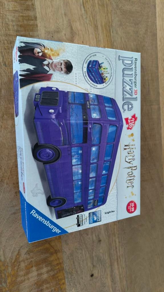 3d puzzle ravensburger premium collectebus, Ophalen of Verzenden, Zo goed als nieuw, Actiefiguurtje