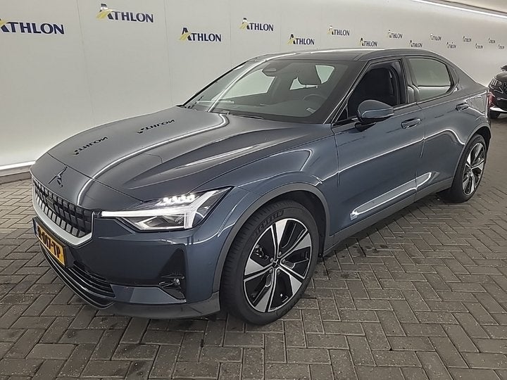 Polestar 2 Long Range Dual Motor 300kW 408pk 78kWh [PANO+PIL, Auto's, Stof, Gebruikt, Zwart, Blauw