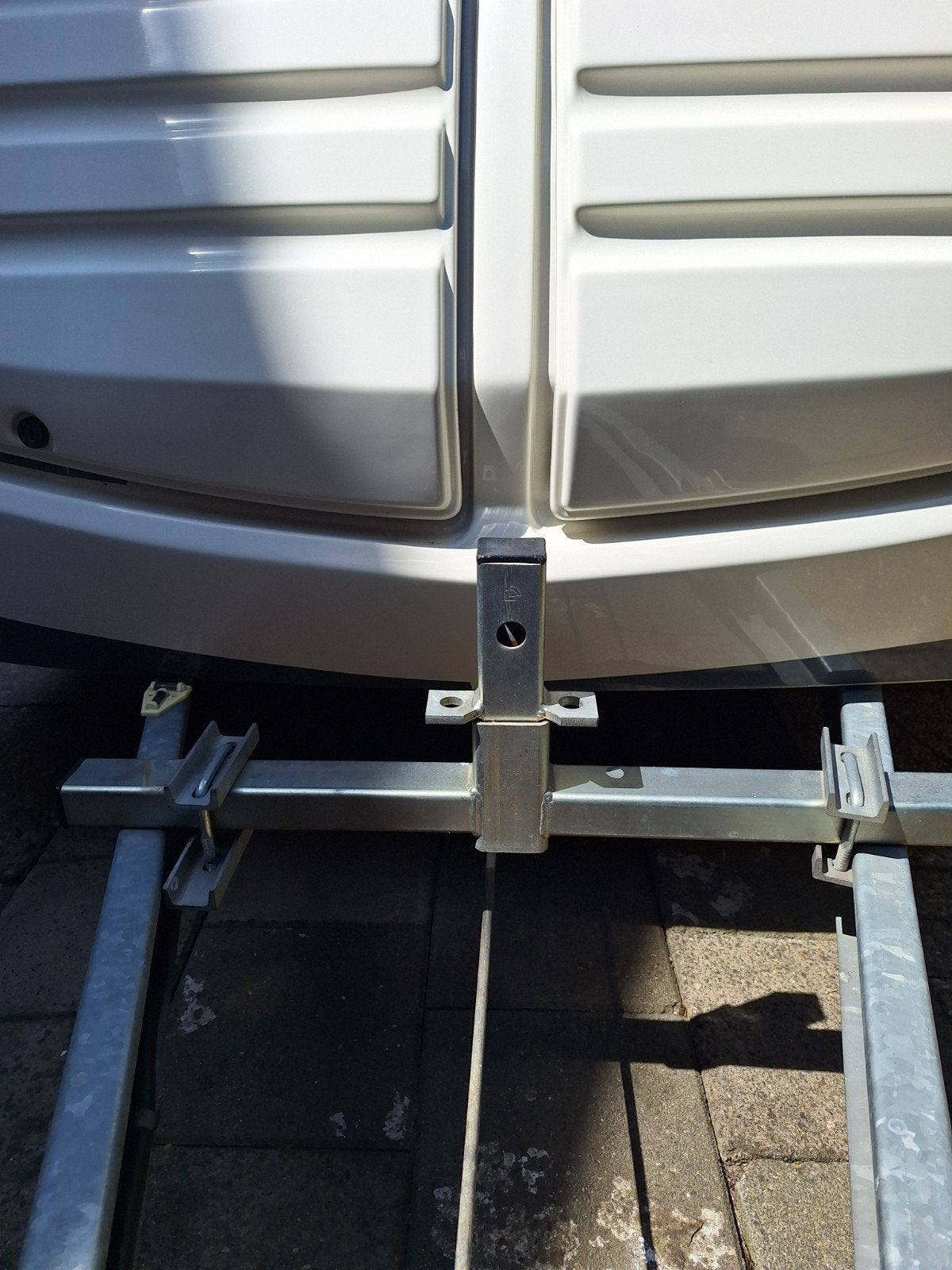 Twinny Load fietsdragerbevestiging voor caravandissel, Caravans en Kamperen, Caravan accessoires, Ophalen of Verzenden, Gebruikt
