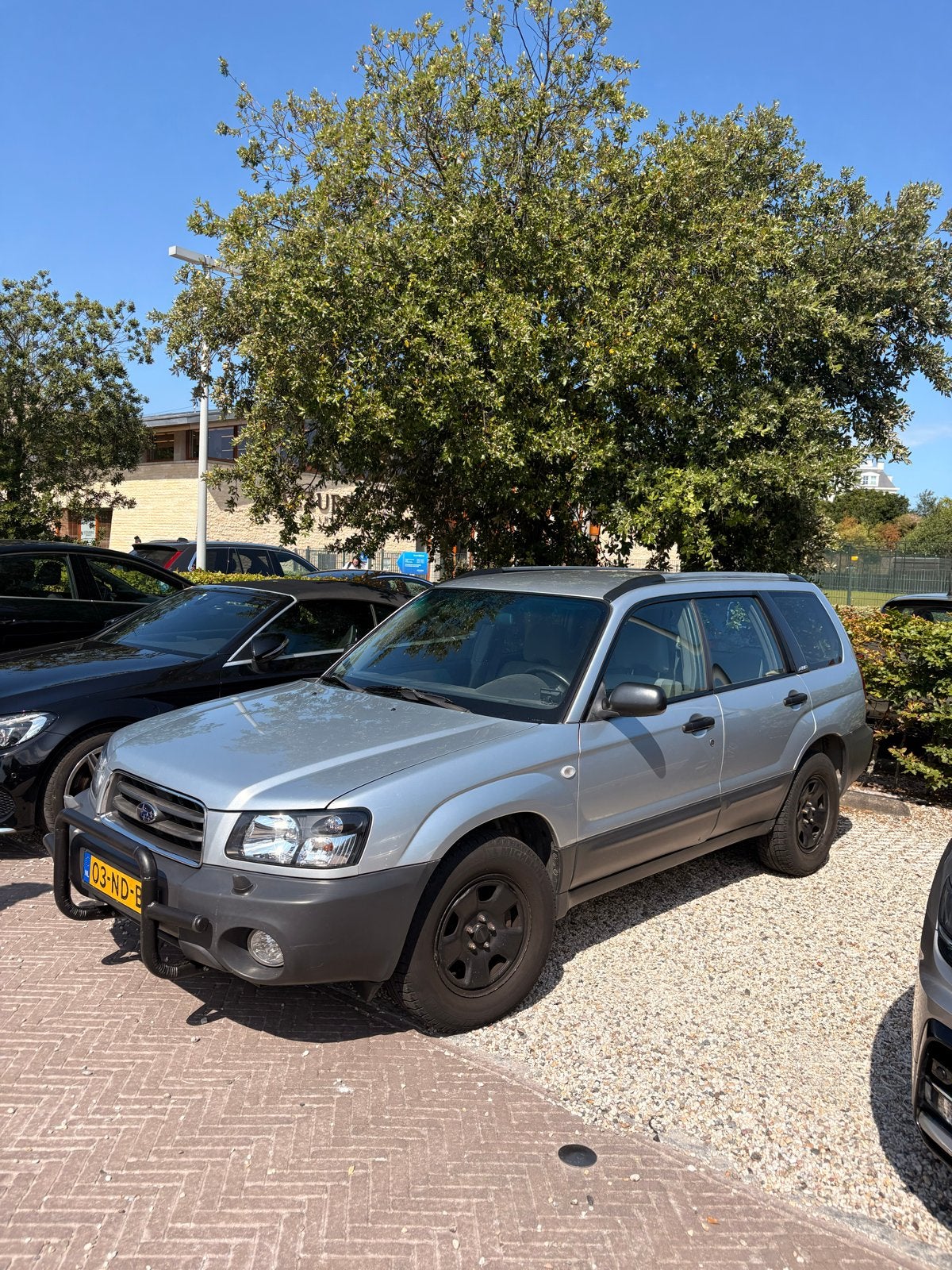 Subaru Forester 2.0 92KW 2003 Grijs, Auto's, Subaru, Particulier, Forester, Benzine, D, SUV of Terreinwagen, Handgeschakeld, Origineel Nederlands