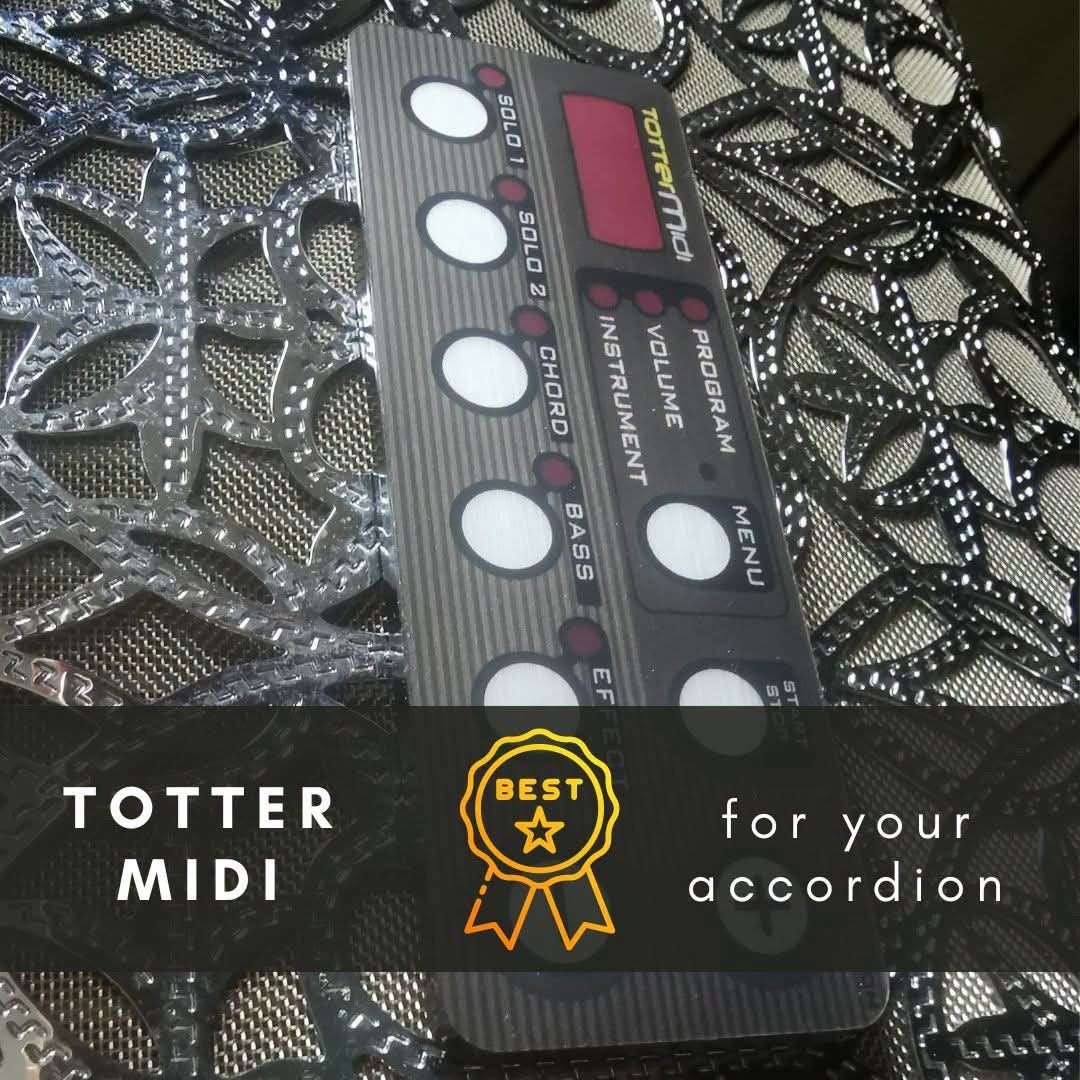 Te koop: Totter MIDI voor Steirische Harmonika, Ophalen of Verzenden