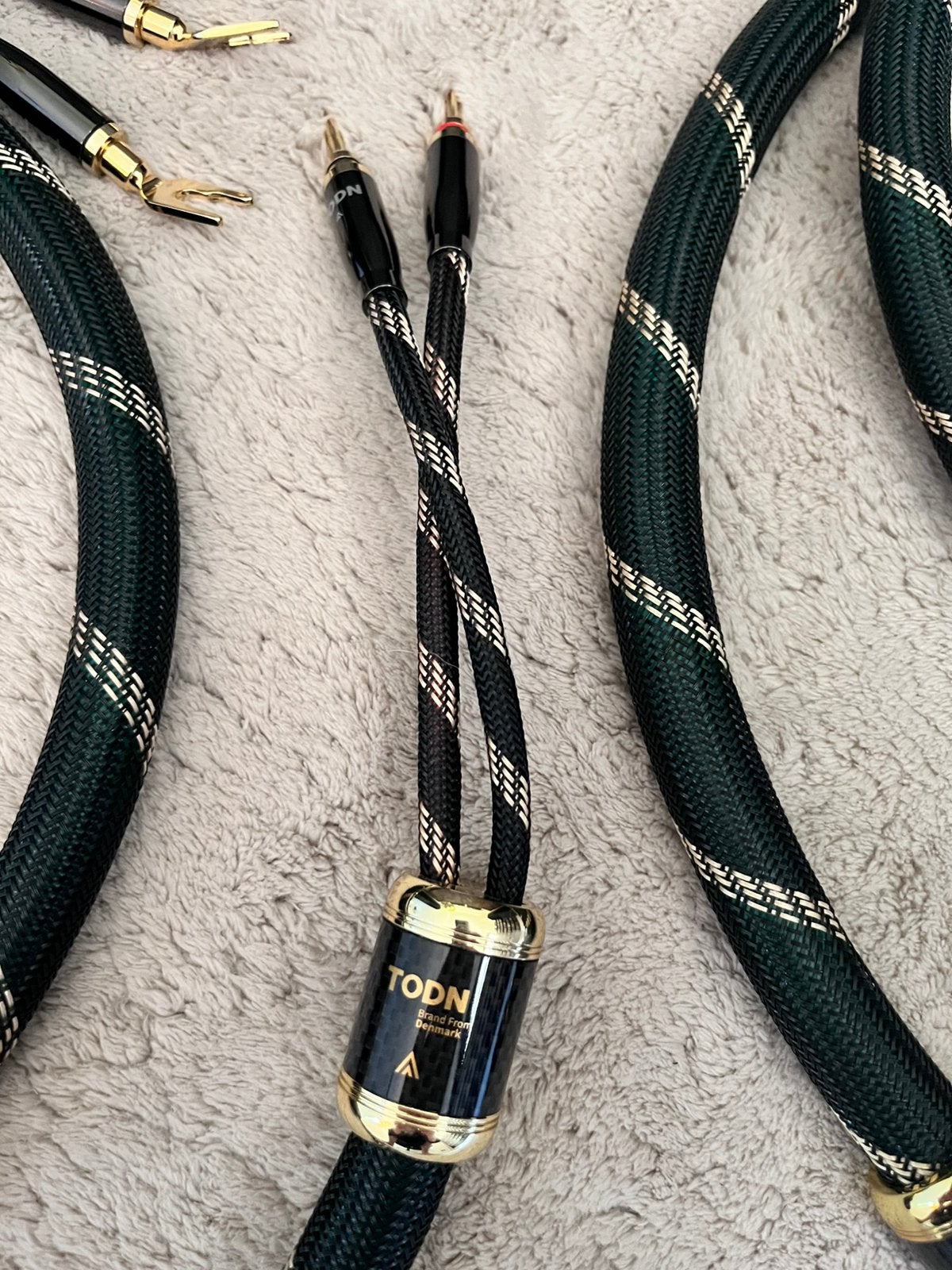 High-end TODN speaker cables, zgan audiofile OCC copper core, Audio, Tv en Foto, Audiokabels en Televisiekabels, Ophalen of Verzenden
