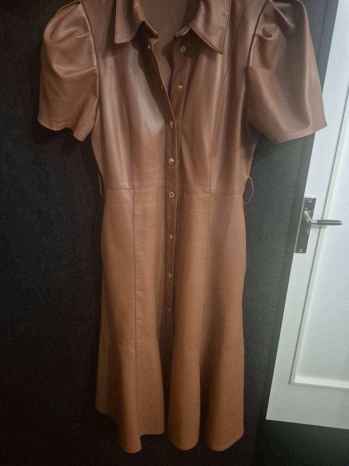 zara jurk, Kleding | Dames, Jurken, Ophalen of Verzenden, Zo goed als nieuw, Zwart, Onder de knie