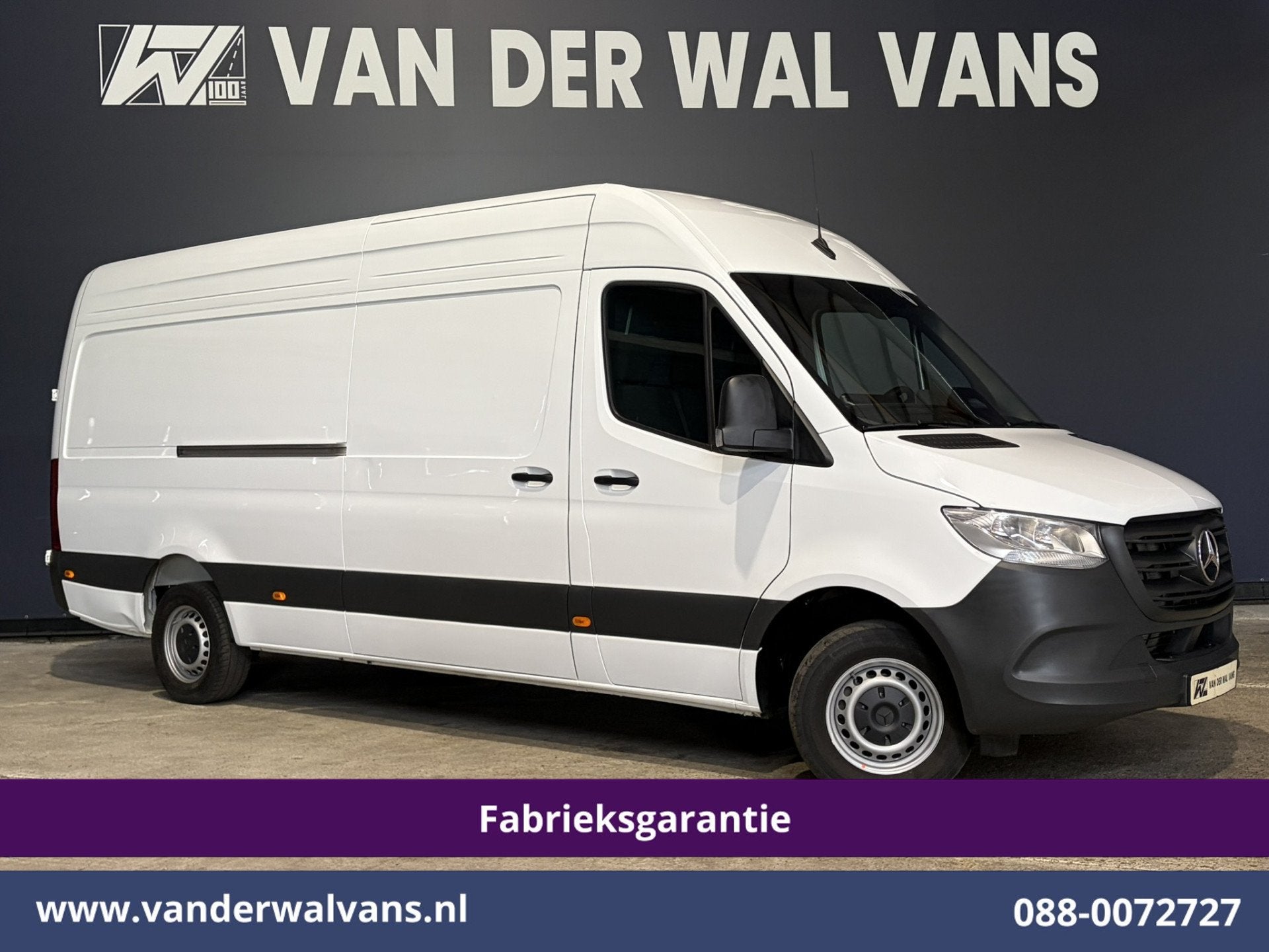 Mercedes-Benz Sprinter 315 CDI 150pk L3H2 Fabrieksgarantie E, Dealer onderhouden, Gebruikt, 4 cilinders, Wit