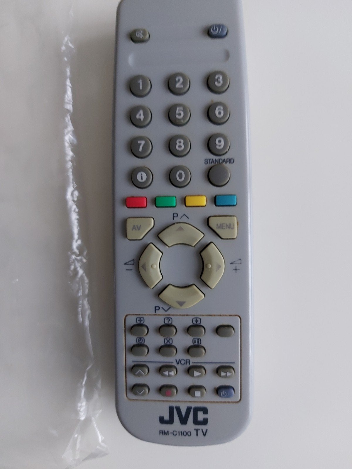 JVC  TV Afstandsbediening  RM-C1100, Ophalen of Verzenden, Gebruikt, Origineel, Tv