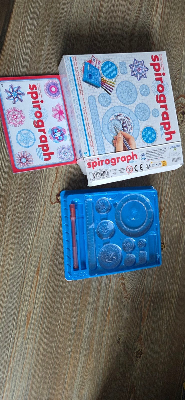 Spirograph Tekenset - Maak prachtige spiro-kunstwerken, Ophalen of Verzenden, Zo goed als nieuw, Knutselen