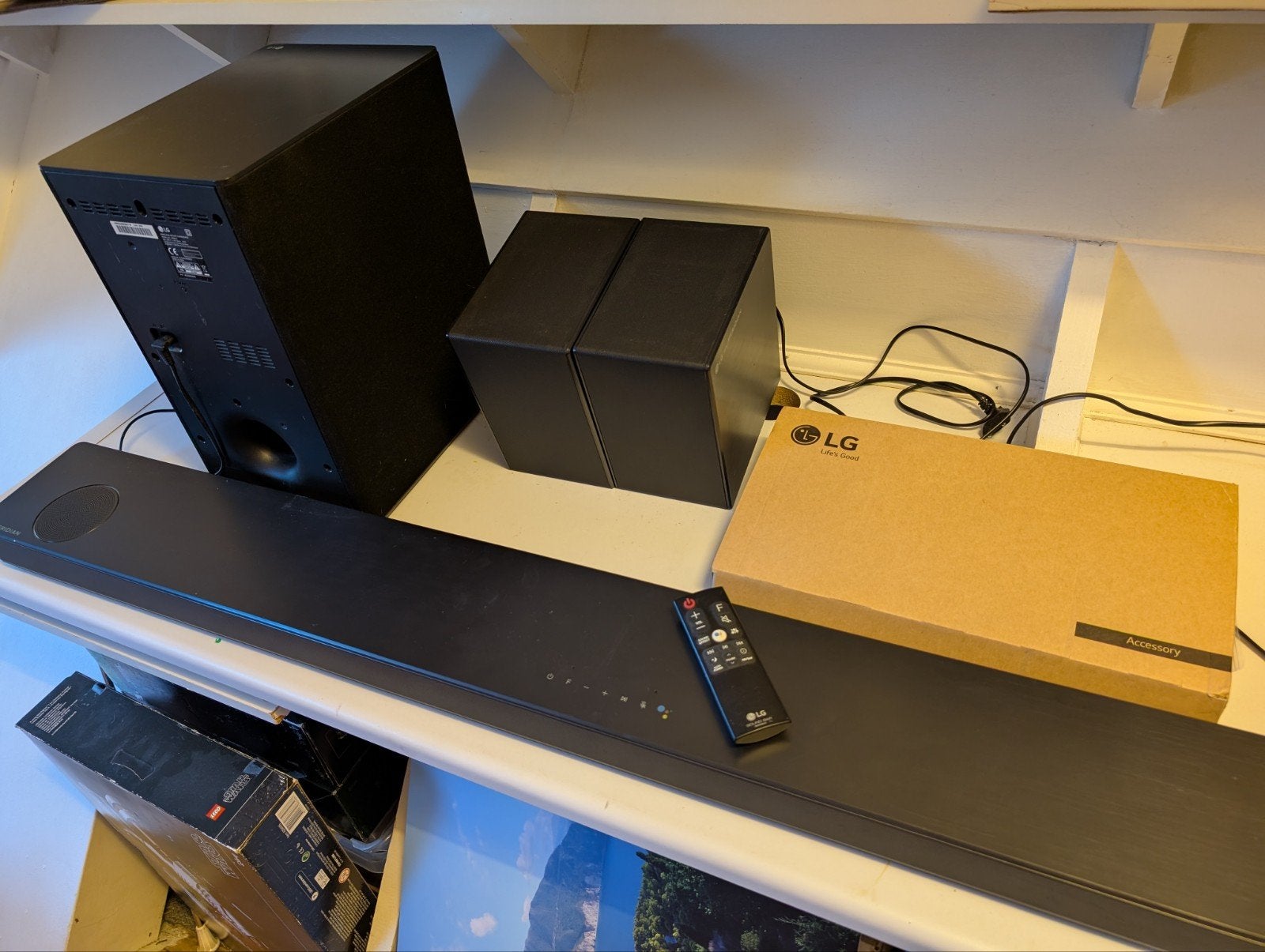 LG DSN11RG High end soundbar, Ophalen, Met externe subwoofer, Zo goed als nieuw