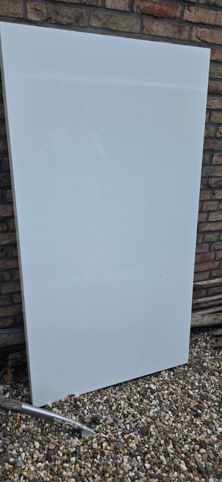Witte deur 80x144x7,5 cm, Ophalen of Verzenden, Gebruikt