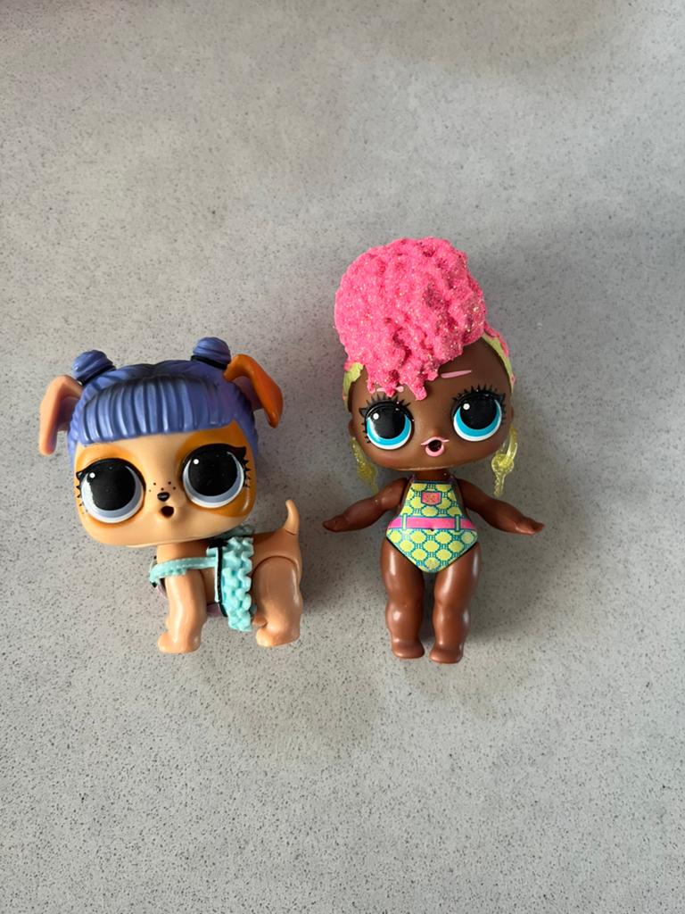 L.O.L. Surprise! Poppetje en hondje, Ophalen of Verzenden, Zo goed als nieuw
