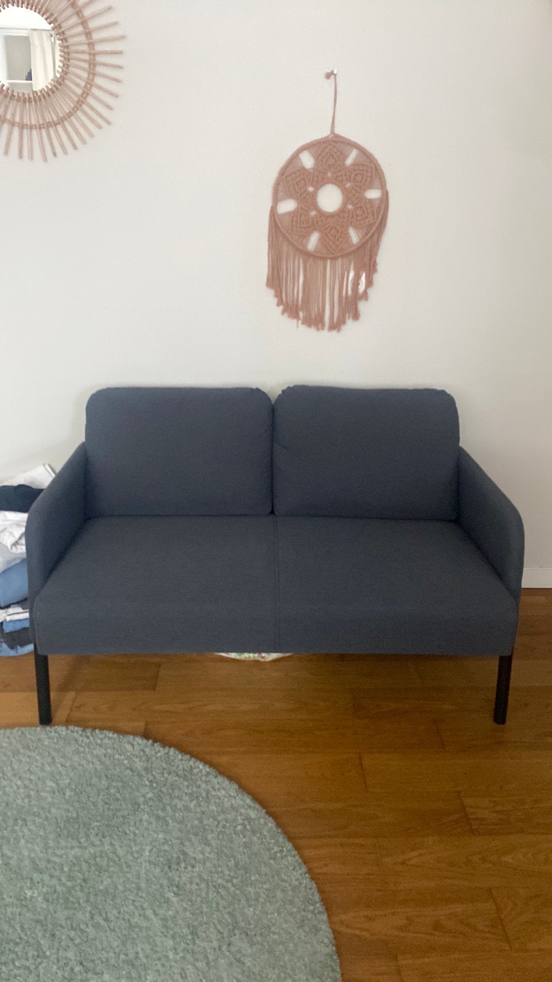 2-zitsbank van Ikea, Tweepersoons, 75 tot 100 cm, Ophalen of Verzenden, Zo goed als nieuw