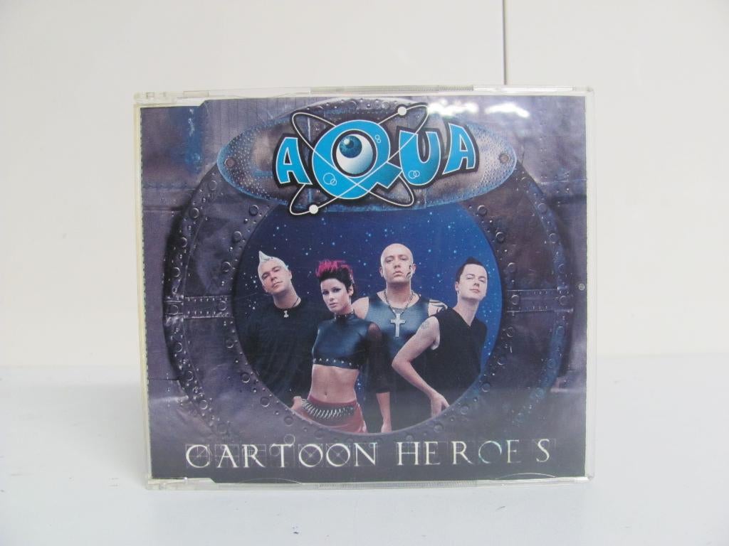 cd single aqua-cartoon heroes, Ophalen of Verzenden, Zo goed als nieuw, Pop