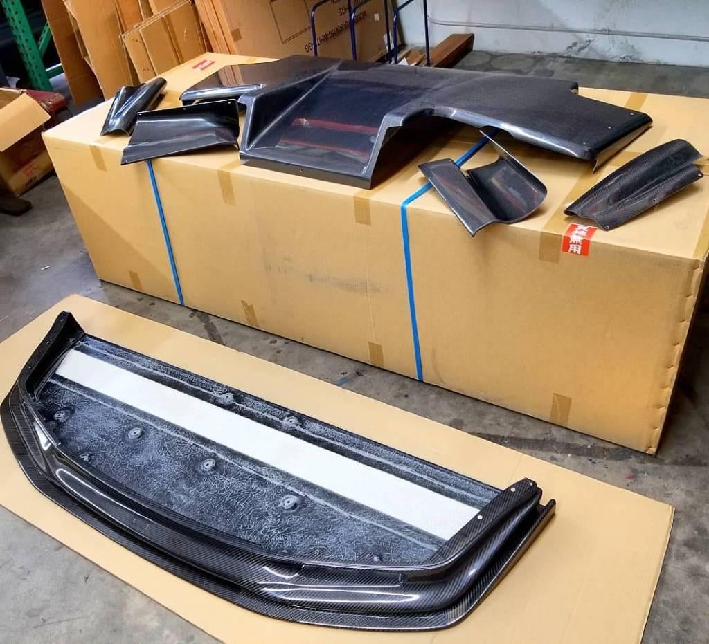 Top Secret Diffuser Frontlip Vortech - Skyline R32 GTR GT-R, Ophalen of Verzenden