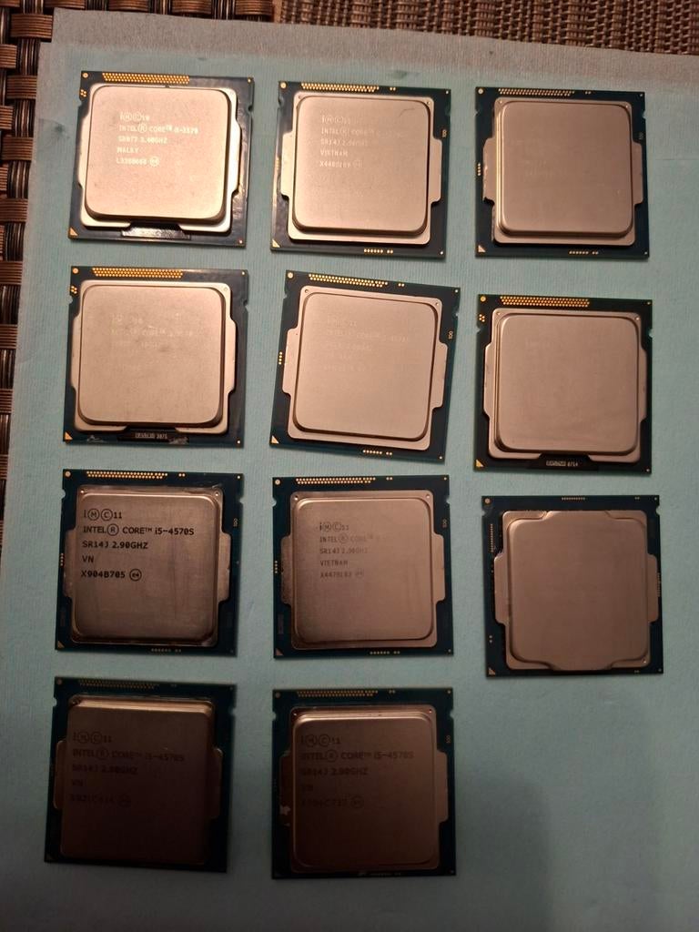 Diverse Intel/ CPU te koop - zie foto's en advertentie tekst, Ophalen of Verzenden