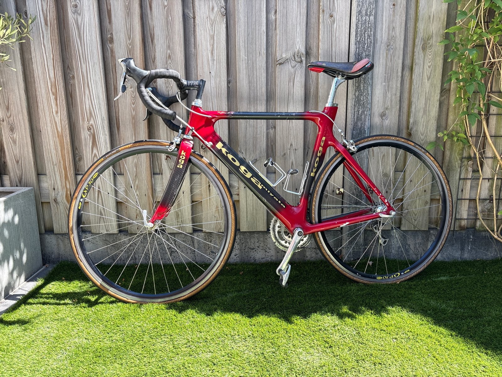 Koga Miyata racefiets - Carbon/aluminium frame, Ophalen, 28 inch, Gebruikt, Carbon