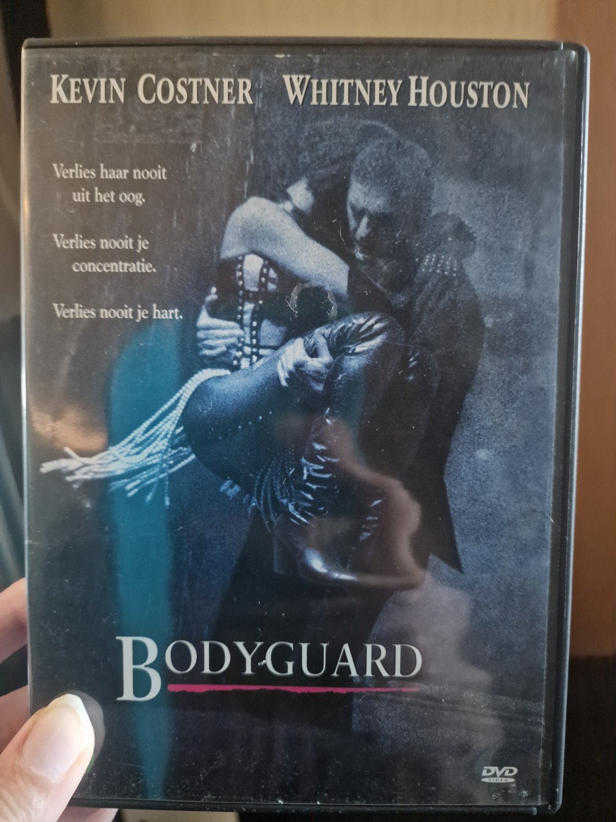Bodyguard DVD - Kevin Costner & Whitney Houston, Gebruikt, Overige genres, Spaans, Ophalen of Verzenden