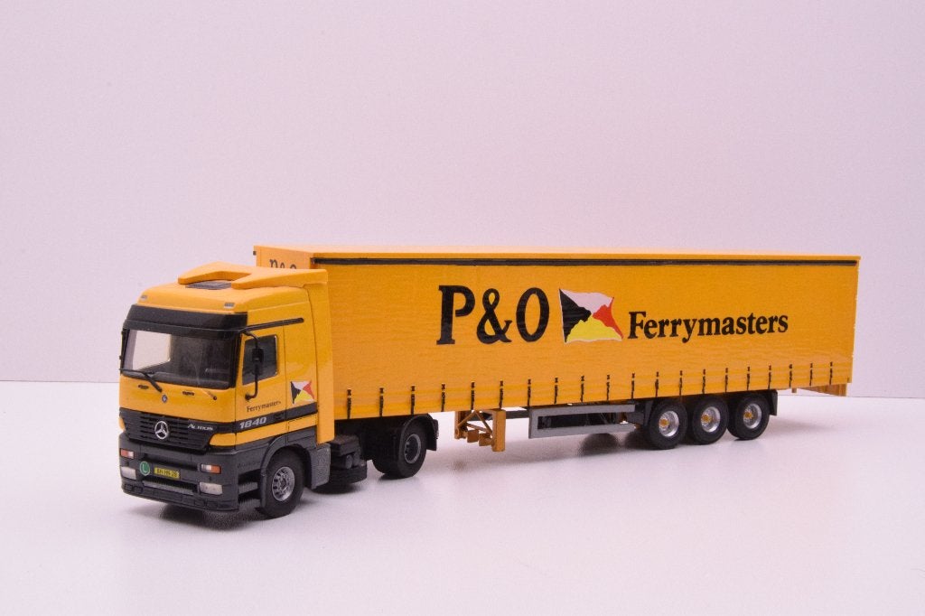 Mercedes Actross  ''  P & O ''  Tekno, Ophalen of Verzenden, Zo goed als nieuw, Bus of Vrachtwagen, Tekno