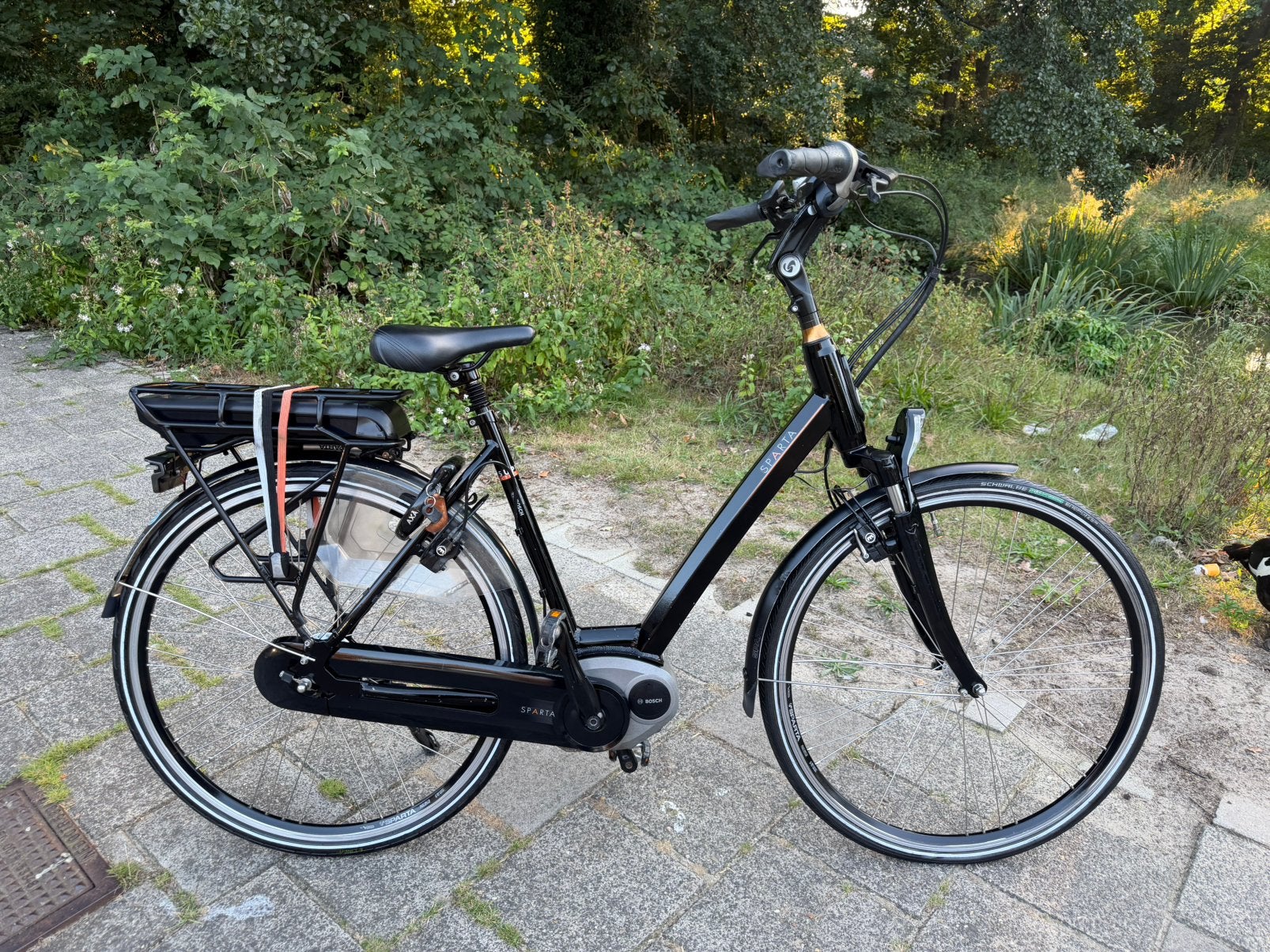 Sparta support xtra elektische dames/herenfiets bosch motor, Ophalen, Zo goed als nieuw, 50 km per accu of meer, Sparta
