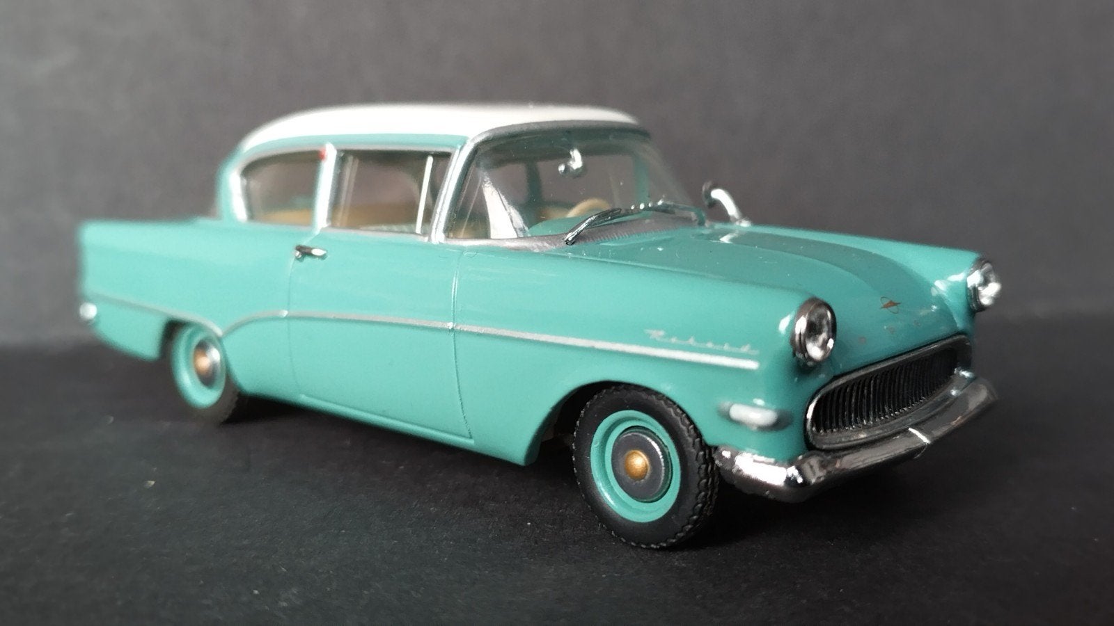 Opel Rekord P1 1:43 Minichamps Pol, Auto, Verzenden, ., Zo goed als nieuw