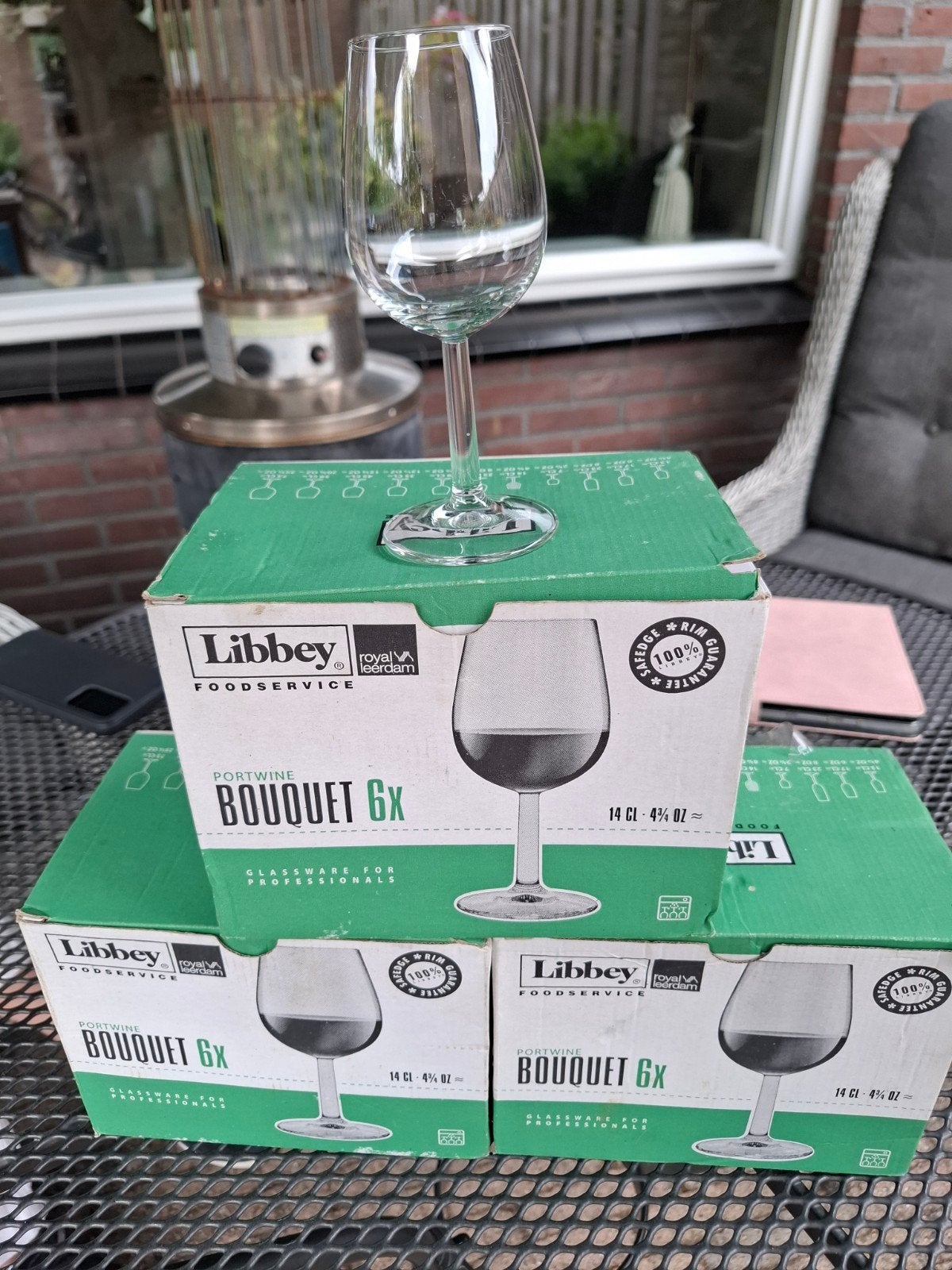 10 libbey  Portwijnglazen Bouquet, Ophalen of Verzenden, Nieuw, Overige typen