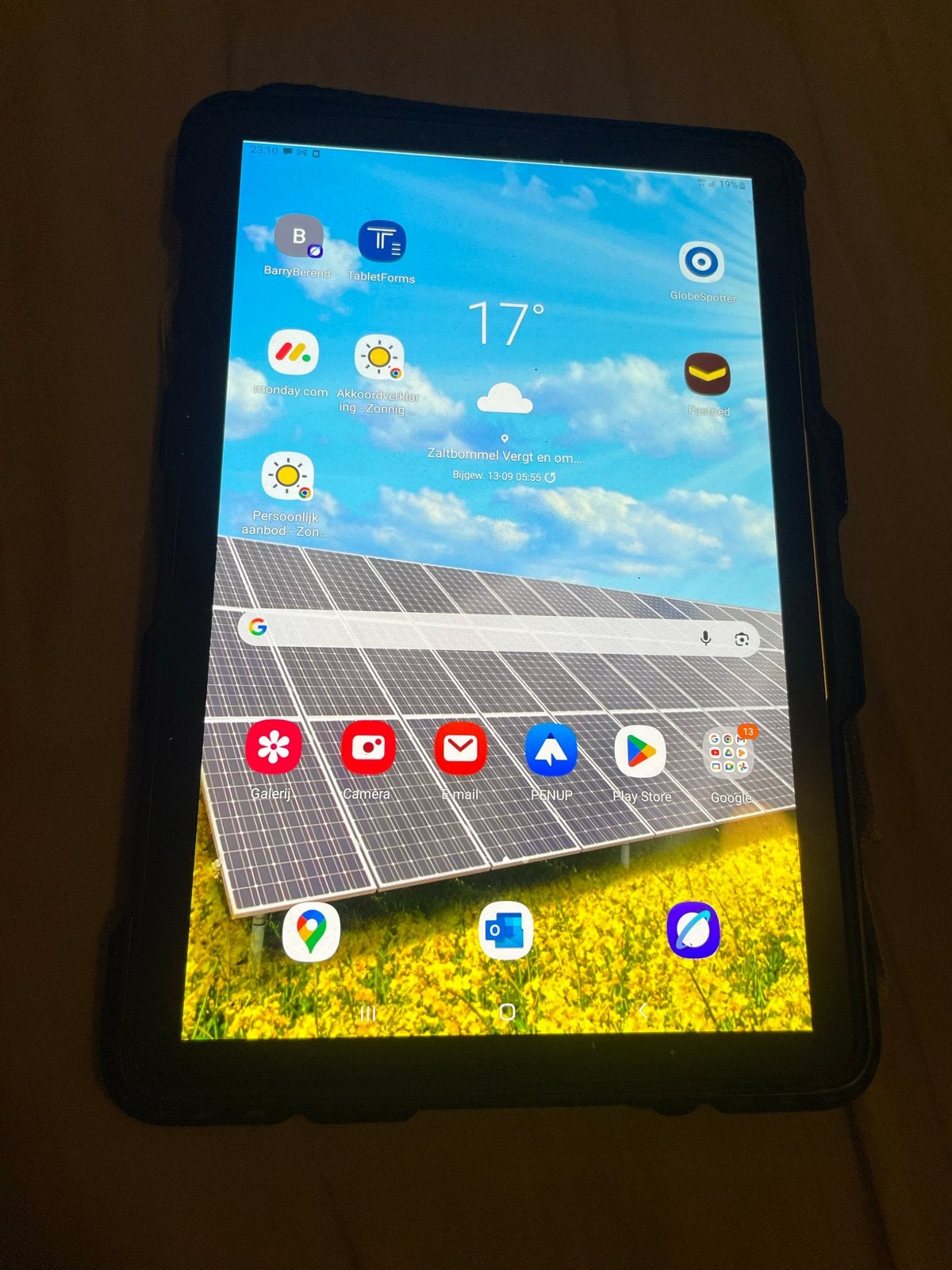 Samsung Galaxy Tab s4 met Targus hoes, 10 inch, Gebruikt, Ophalen of Verzenden, 16 GB