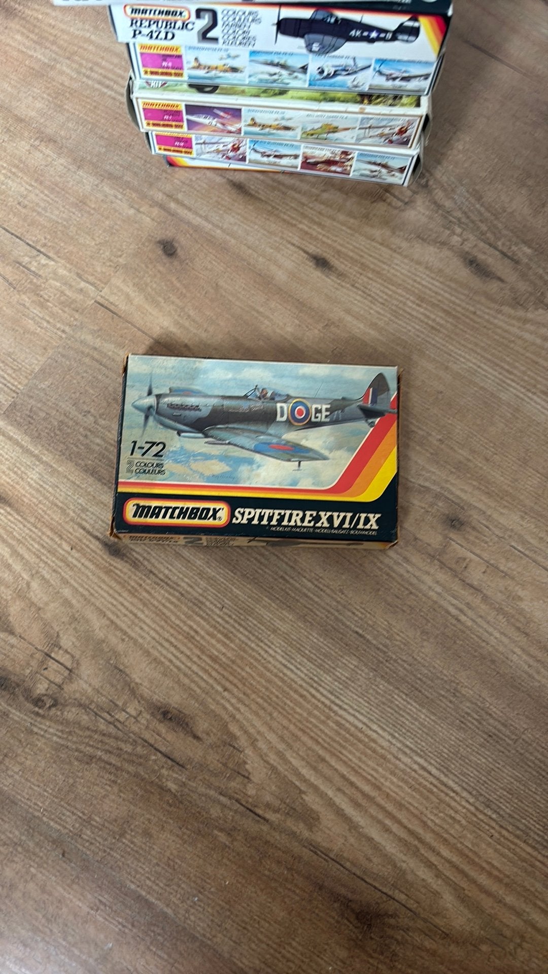 1/72 Matchbox Spitfire MK. XVI / IX bouwdoos vliegtuig, Ophalen of Verzenden, Nieuw, 1:72 tot 1:144, Vliegtuig