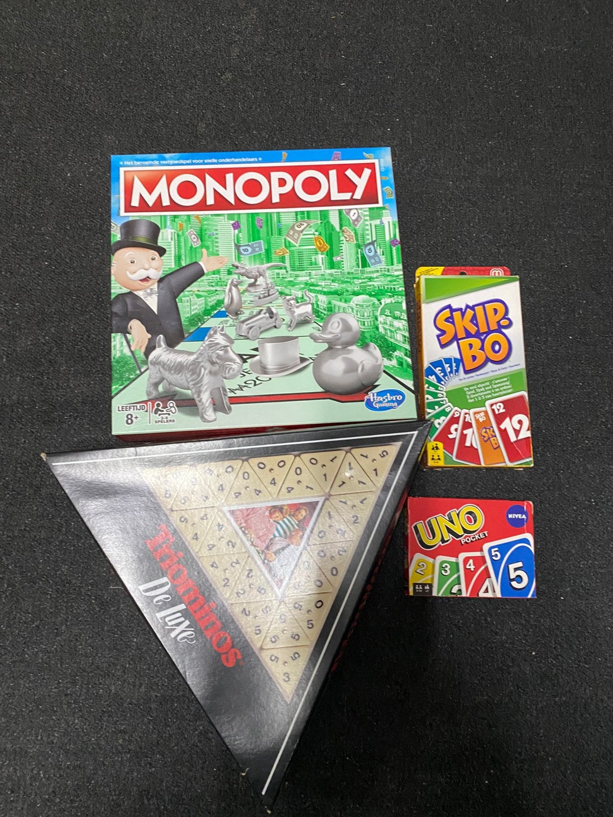 spellen pakket, Hobby en Vrije tijd, Gezelschapsspellen | Kaartspellen, Ophalen of Verzenden, Zo goed als nieuw