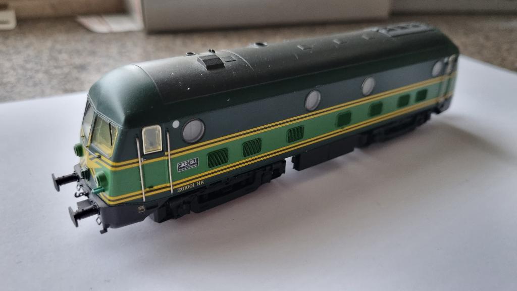 Märklin 37270 H0 Elektrische locomotief 201 van de SNCB/NMBS, Wisselstroom, Locomotief, Verzenden, Märklin