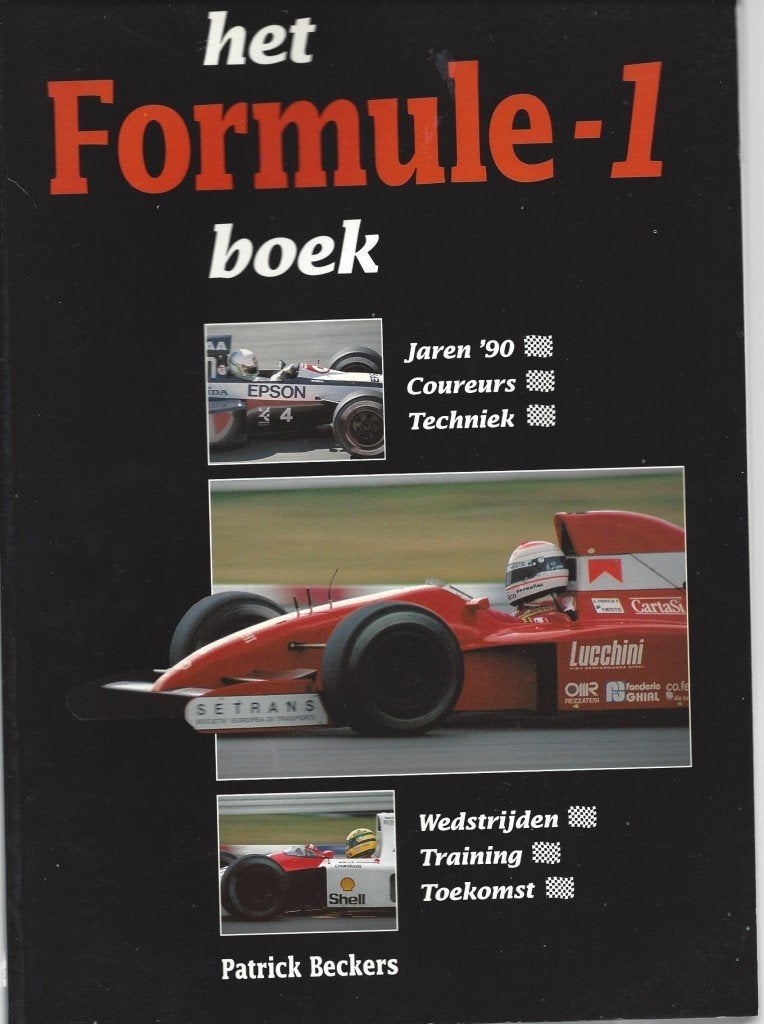 Het Formule 1 boek jaren 90 door P Beckers, Verzamelen, Verzenden, Zo goed als nieuw, Formule 1