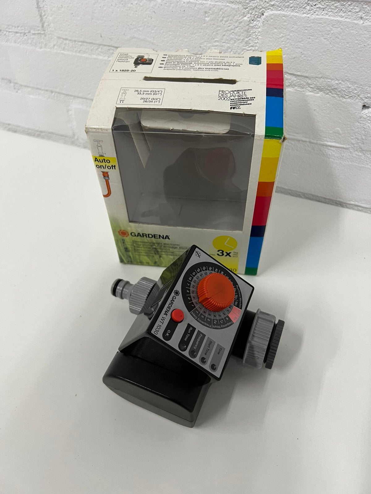 Te Koop : Gardena Watertimer T 1030 D Besproeingscomputer, Ophalen of Verzenden, Zo goed als nieuw