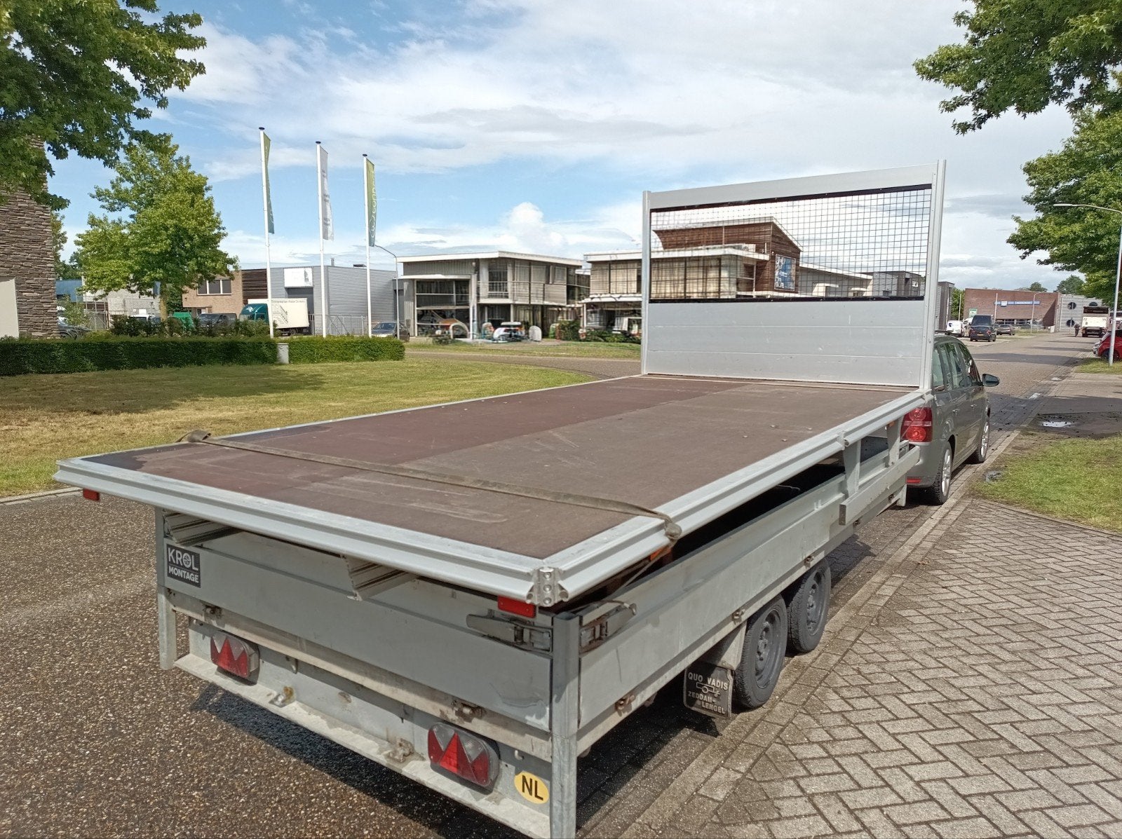 Open Laadbak 440cm , plateau , Pritsche  Daily 490cm, Auto diversen, Aanhangers en Bagagewagens, Ophalen, Nieuw
