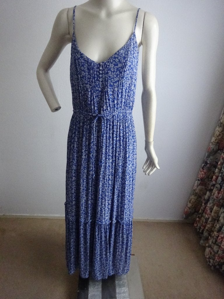 Sissy Boy maxi jurk mt L, Blauw, Maat 42/44 (L), Sissy boy, Ophalen of Verzenden