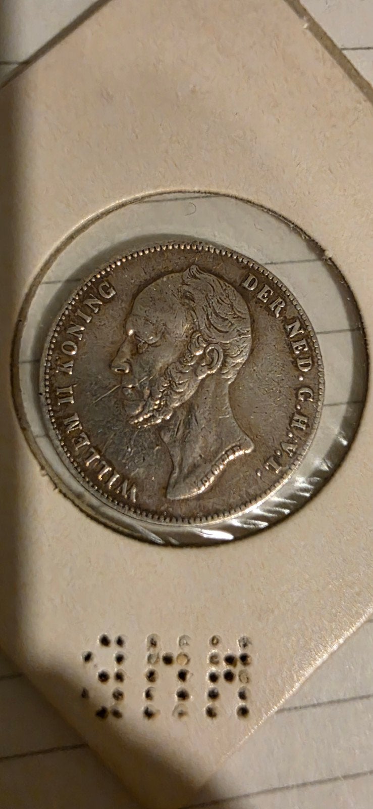 halve gulden 1848, Postzegels en Munten, Ophalen