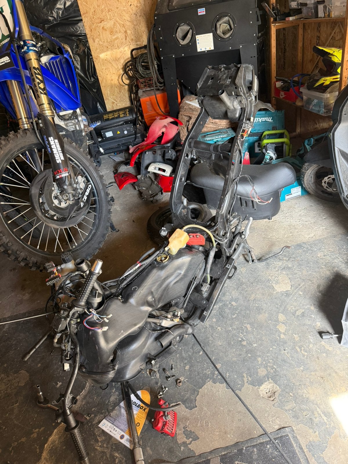 Belgisch gilera runner 125cc a1 frame, Fietsen en Brommers, Ophalen, Zo goed als nieuw, Overige modellen