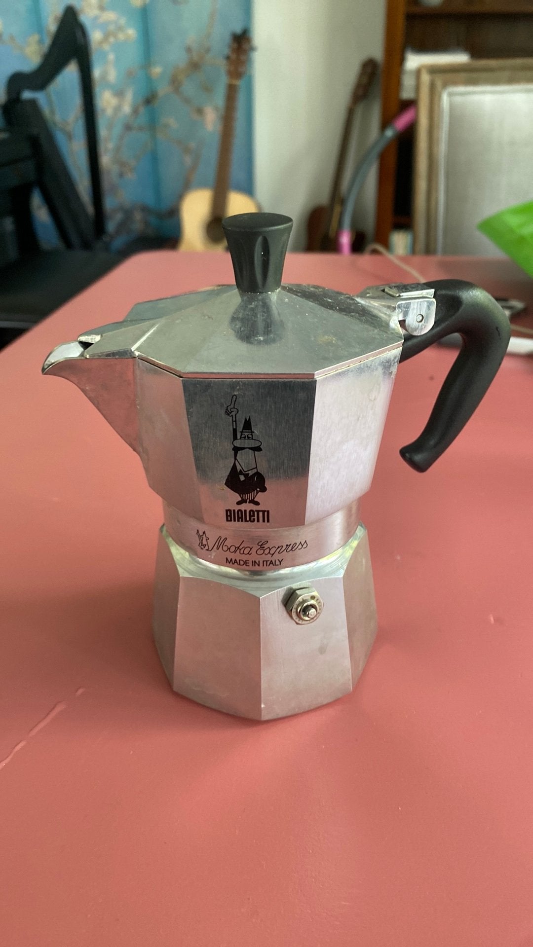 Bialetti Moka Express Percolator (3 kops - 130 ml), Witgoed en Apparatuur, Ophalen of Verzenden, Zo goed als nieuw, Espresso apparaat