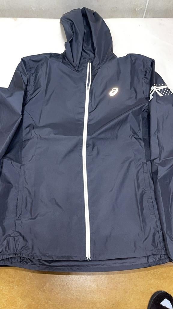 ASICS Hardloopjack Zwart - Zo goed als nieuw, Kleding | Dames, Sportkleding, Zwart, Ophalen of Verzenden, Zo goed als nieuw, ASICS