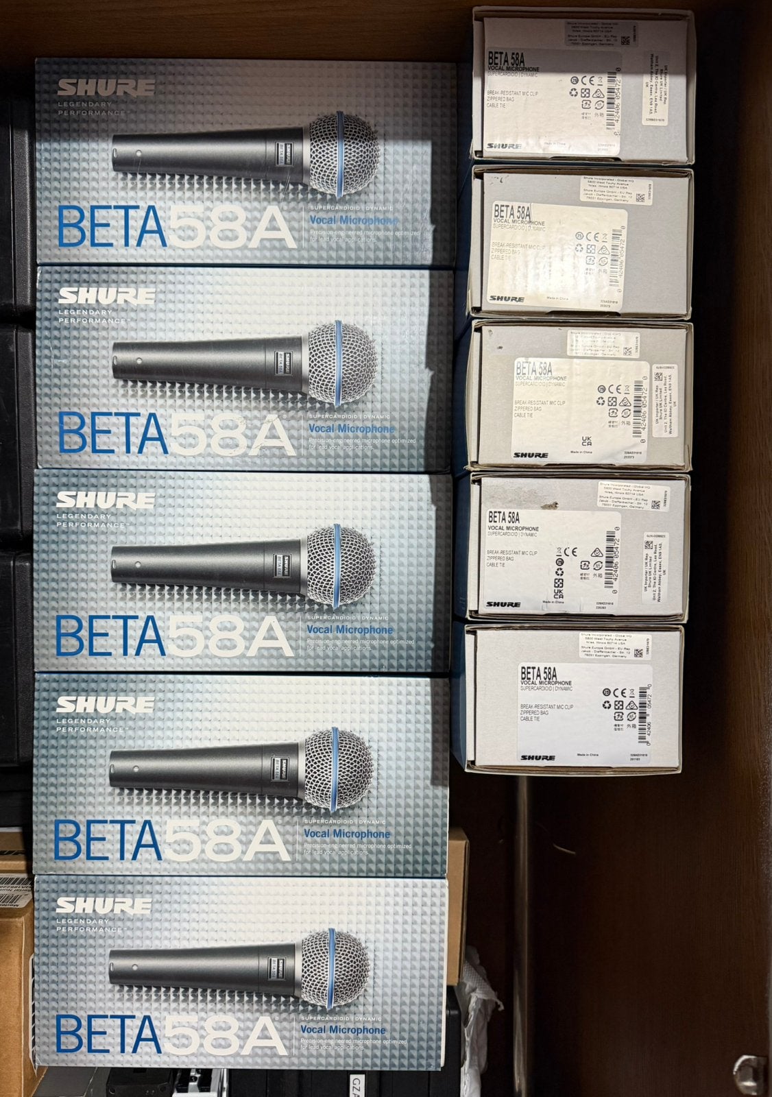 Shure Beta 58 A, Ophalen, Zo goed als nieuw, Zangmicrofoon