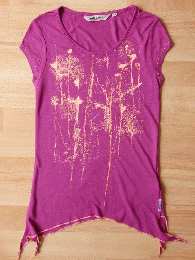 T-shirt Garcia Jeans met pailletjes maat 152/158, Ophalen, Meisje, Garcia Jeans, Zo goed als nieuw